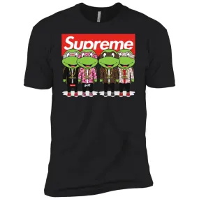 Supreme Turtle T-shirt Men Short Sleeve T-Shirt