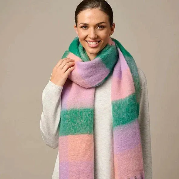 Tea Party Checkers Scarf