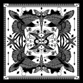 The Joker & Jackdaw Silk Scarf | 45x45cm