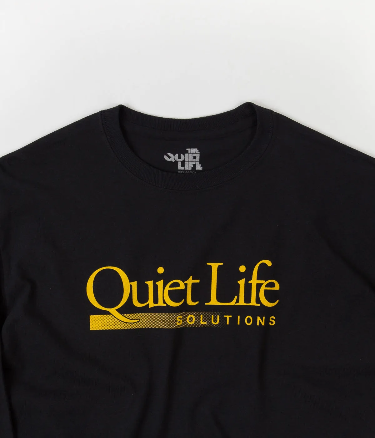 The Quiet Life Solutions Long Sleeve T-Shirt - Black