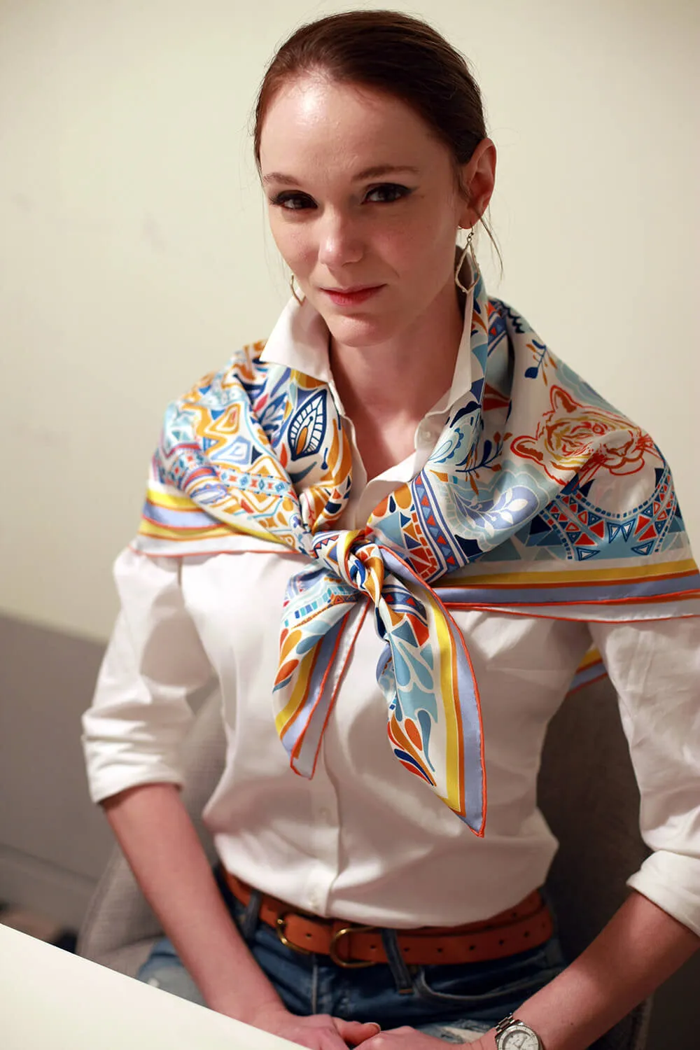 The Silk Scarf Of Tropical Garden