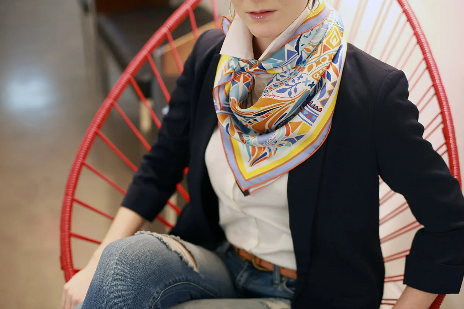 The Silk Scarf Of Tropical Garden