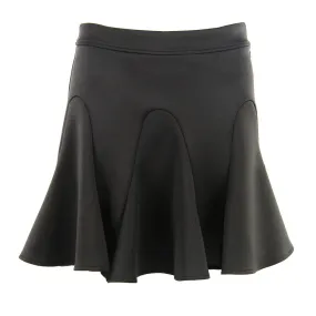 Tulum Skirt in Black Neoprene