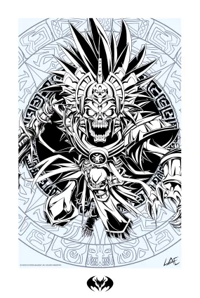 Underworld Bloodletter Deity Concept - Collector's Print