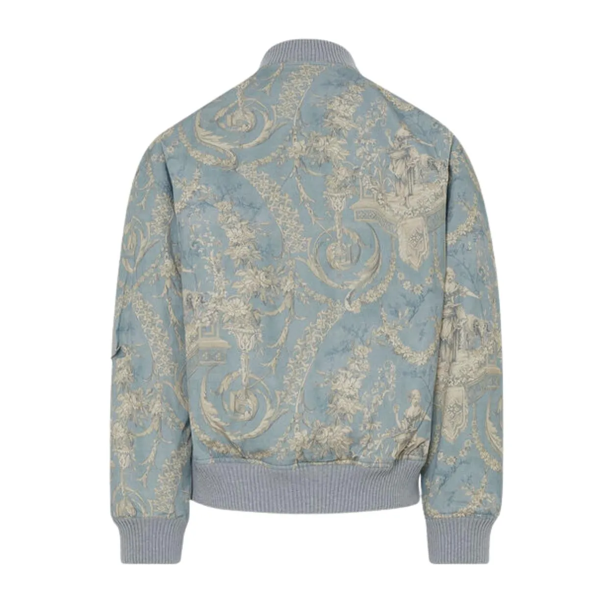 Vivienne Westwood Light Blue Bernardo Bomber Jacket