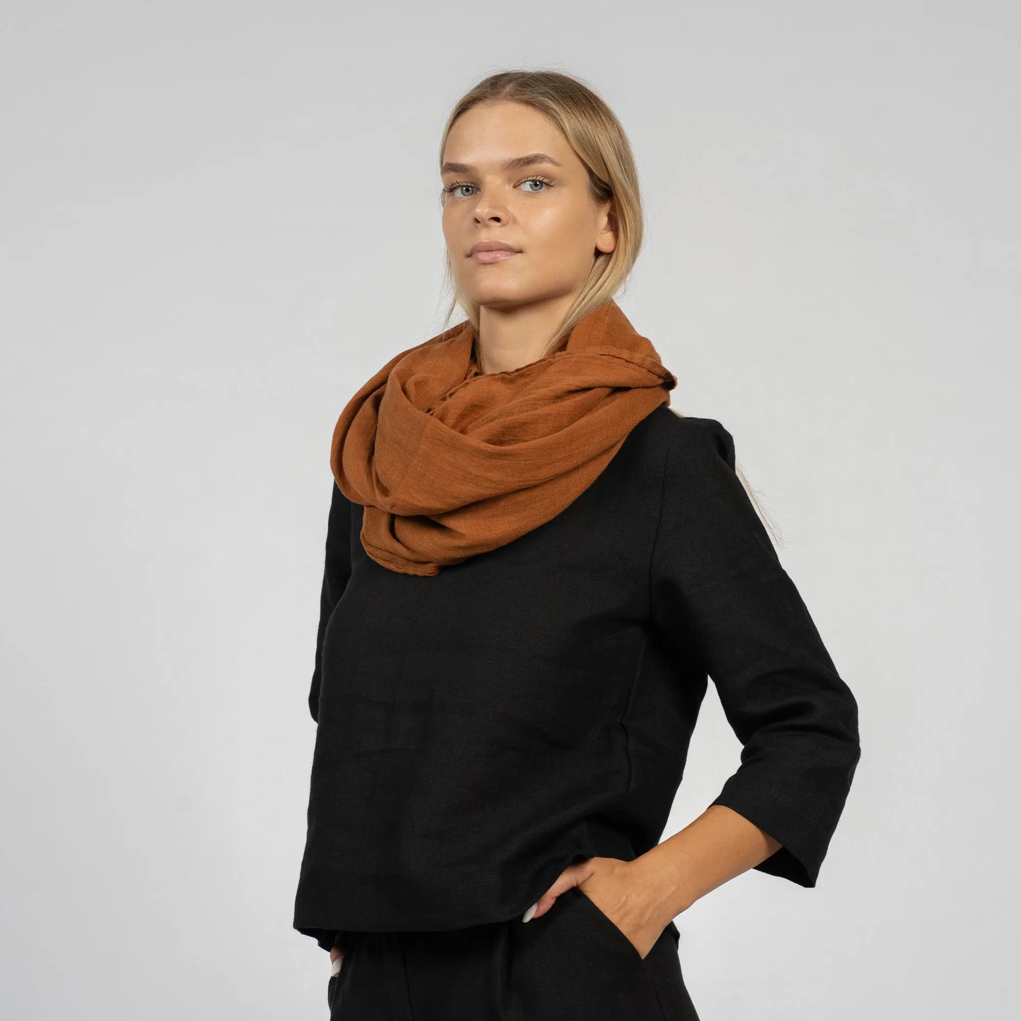 Women's Linen Scarf