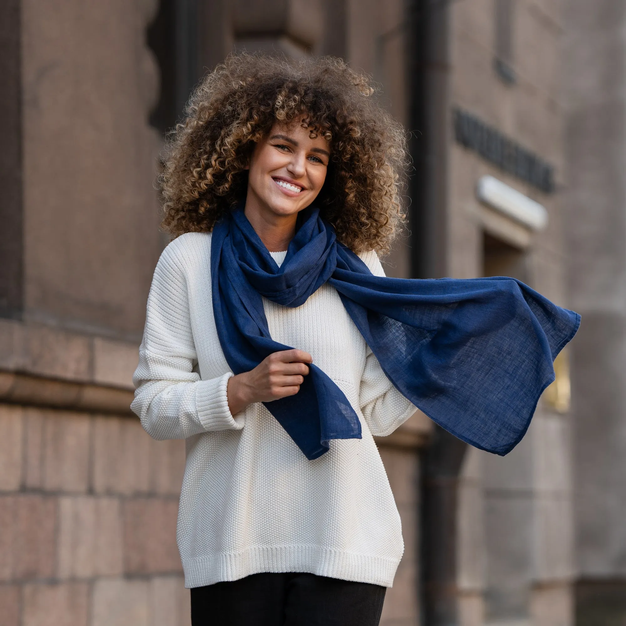 Women's Linen Scarf