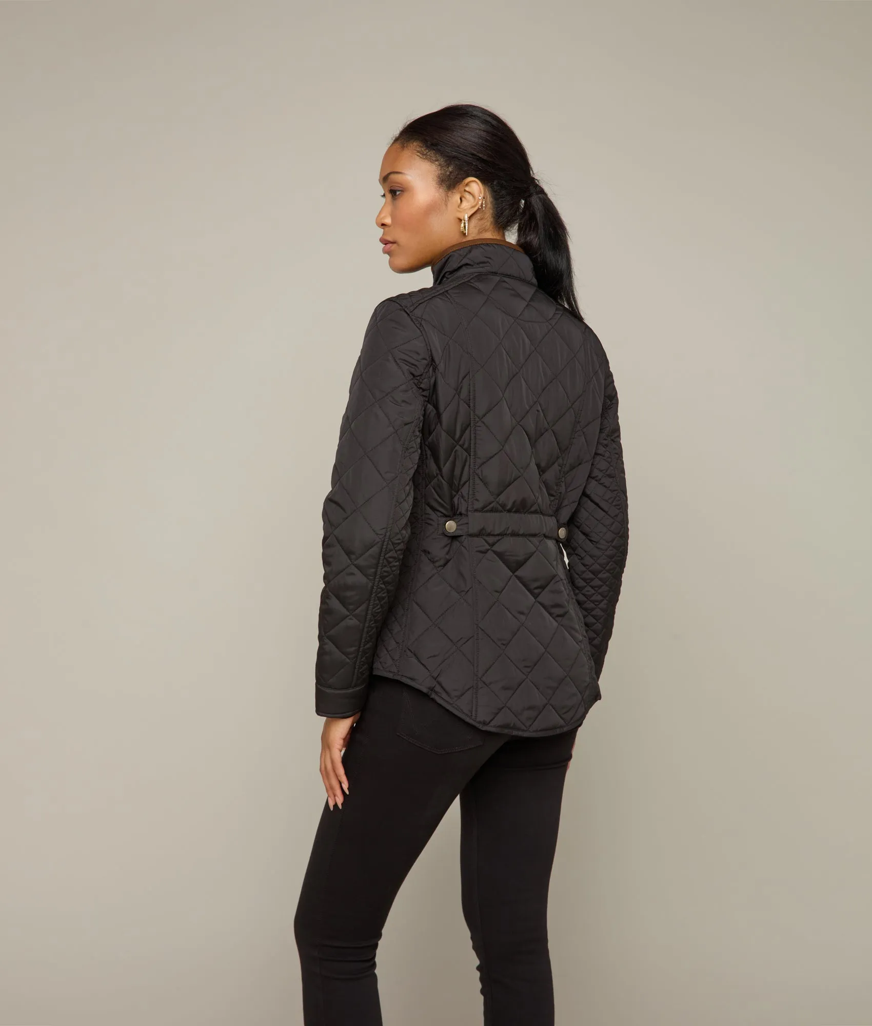 Women's Quilted Jacket :: Black